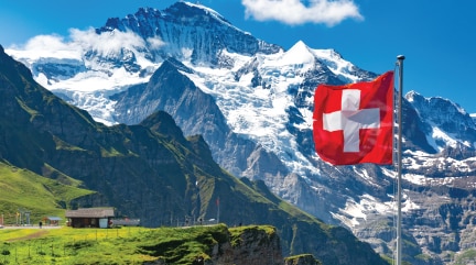 Swiss Alps.