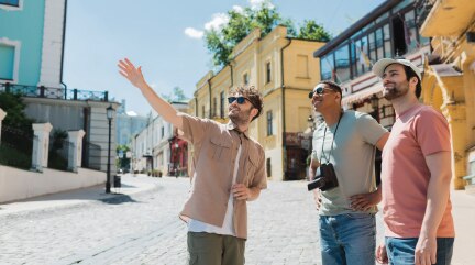 Talking to locals